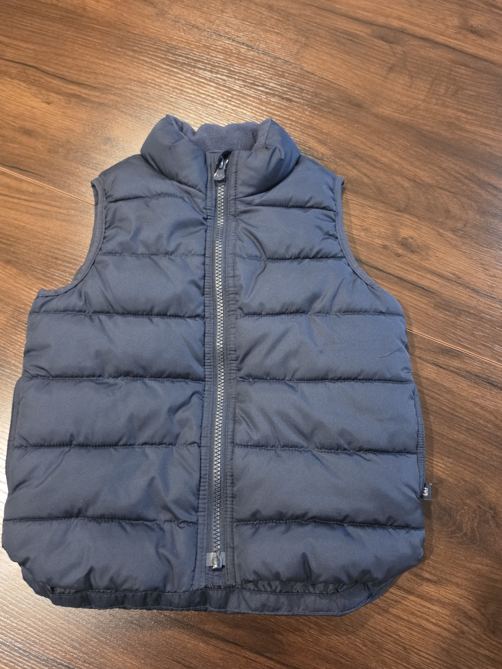 GAP Navy Quilted Kids Puffer Vest
